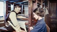 Poslední závod Kryštof Hádek Bohumil Hanč a Judit Bárdos jako Slávka Hančová foto marek novotny (9) nahled